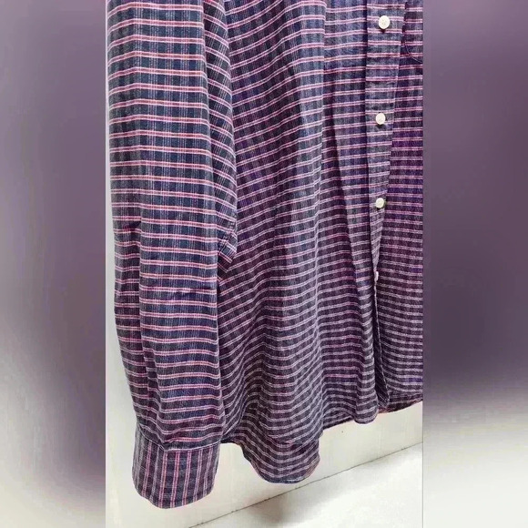 Tommy Hilfiger Plaid Button-Up Shirt XL - Picture 9 of 16